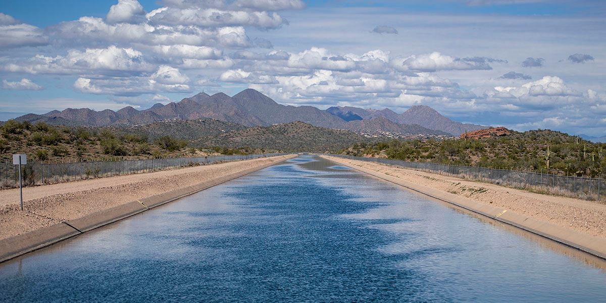 Central Arizona Project canal