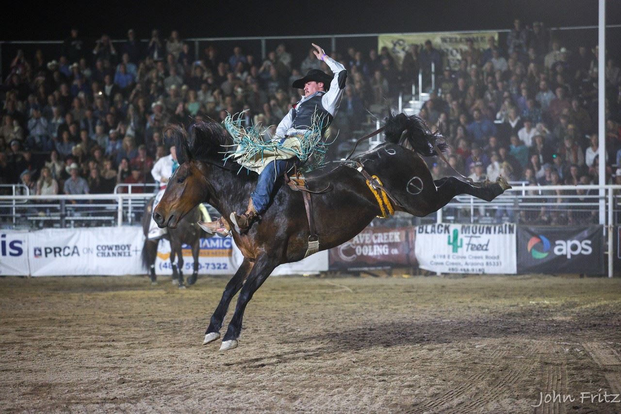rider with crowd background